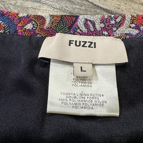 Vtg Fuzzi Jean Paul Gaultier Printed Skirt (14) - Picture 5 of 5